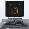 Rottweiler Dog Dark Print Tapestry