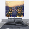 Amazing Rottweiler Dog Print Tapestry