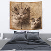 Cute British Shorthair Cat Print Tapestry