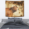 Amazing Red Brangus Cattle Print Tapestry