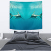 Shark Fish Print Tapestry