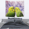 Budgerigar Parrot Print Tapestry