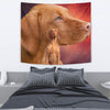 Cute Vizsla Dog Print Tapestry