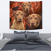 Cute Wirehaired Vizsla Print Tapestry