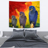 Hyacinth Macaw Print Tapestry