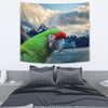 Military Macaw Print Tapestry