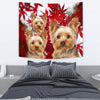 Lovely Yorkshire Terrier Print Tapestry