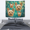 Amazing Yorkshire Terrier Print Tapestry