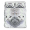 Turkish Angora Cat Print Bedding Set