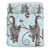Amazing Korat Cat Print Bedding Set