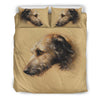 Irish Wolfhound Dog Print Bedding Set