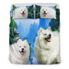 American Eskimo Print Bedding Set