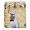 Bull Terrier Dog Print Bedding Set