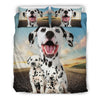 Dalmatian Dog Print Bedding Set