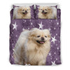 Cute Pekingese Dog Print Bedding Set