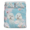 Lovely Poodle Dog Print Bedding Sets