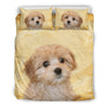 Cute Cavapoo Dog Print Bedding Set