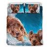 Irish Setter Print Bedding Set