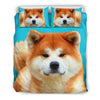 Lovely Akita Dog Print Bedding Set