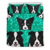 Border Collie Dog Art Print Bedding Set