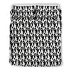 Boston Terrier Dog Pattern Art Print Bedding Set