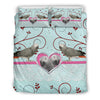 Amazing African Grey Parrot Print Bedding Sets