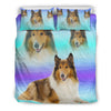 Amazing Collie Dog Print Bedding Sets