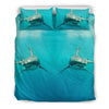 Shark Fish Print Bedding Set