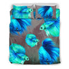 Siamese Fighting Fish (Betta Fish) Print Bedding Set