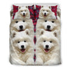 Cute Samoyed Dog Print Bedding Set