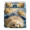 Lovely Pomeranian Dog Print Bedding Set