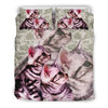 Lovely American Shorthair Cat Print Bedding Set