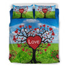 Love Tree Print Bedding Sets