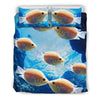 Lovely Kissing Gourami Fish Print Bedding Set