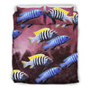 Cynotilapia Afra (Afra Cichlid) Fish Print Bedding Set