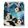 Polish Lowland Sheepdog Print Bedding Set