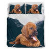 Cute Bloodhound Puppy Print Bedding Sets