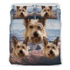 Cute Berger Picard Dog Print Bedding Set