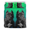 Amazing Pit Bull Dog Print Bedding Set