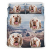 Clumber Spaniel Print Bedding Set