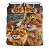 Lovely Somali Cat Print Bedding Set