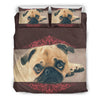 Cutest Pug dog Print Bedding Sets