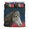 Friesian Horse Print Bedding Sets