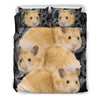 Lovely Golden Hamster Print Bedding Sets