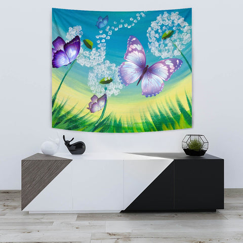 Butterfly Print Tapestry