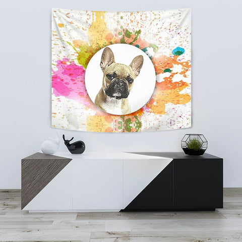 French Bulldog Print Tapestry