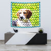 Beagle Dog Art Print Tapestry