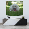 Cute Poodle Puppy Print Tapestry