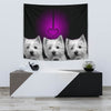 West Highland White Terrier (Westie) Print Tapestry