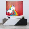 Rainbow Unicorn Print Tapestry